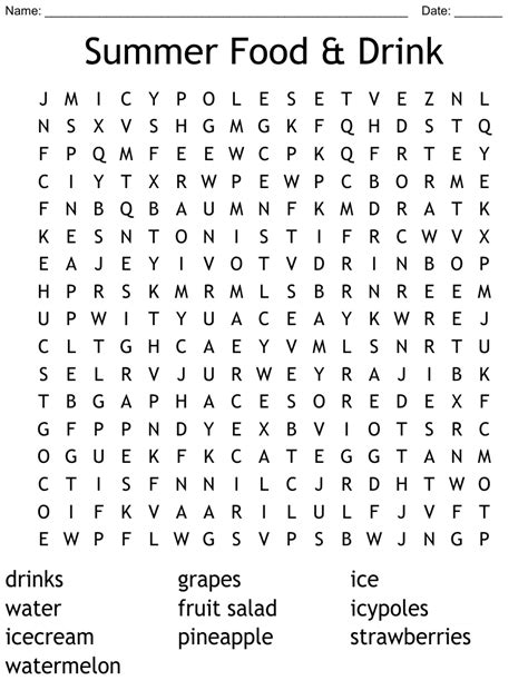 Courtesy Cookie Kate. . Fruity summer drinks crossword